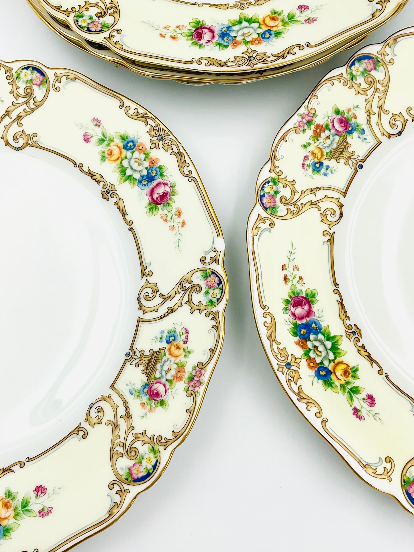 Vintage Paul Muller Selb “The Stirling S4” Bavaria Dinner Plates - Set of 2