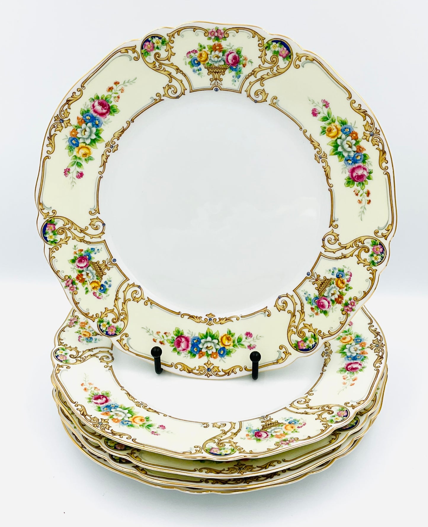 Vintage Paul Muller Selb “The Stirling S4” Bavaria Dinner Plates - Set of 2