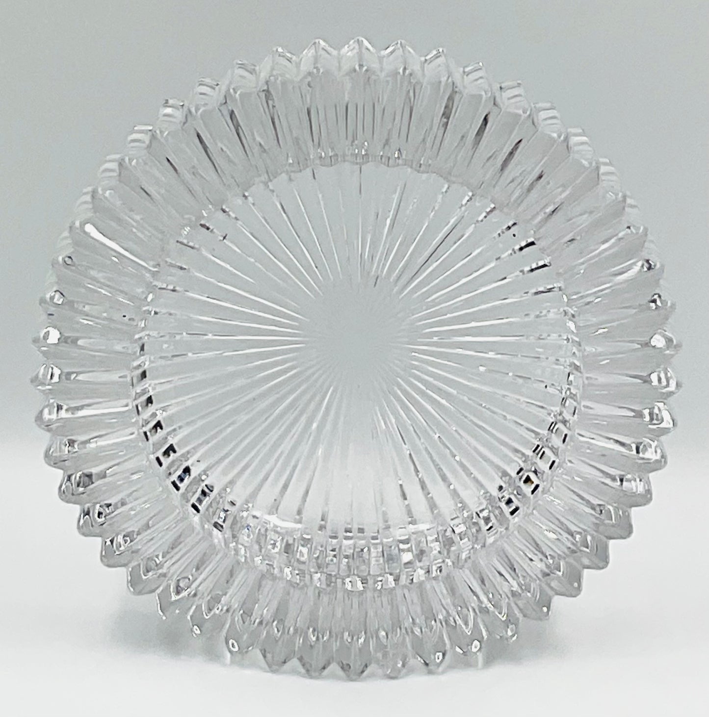 Mikasa Diamond Fire Pattern Glass Wine/Champagne Coaster