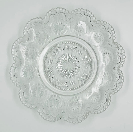 Vintage Brockway Glass American Concord Plates - Set of 2