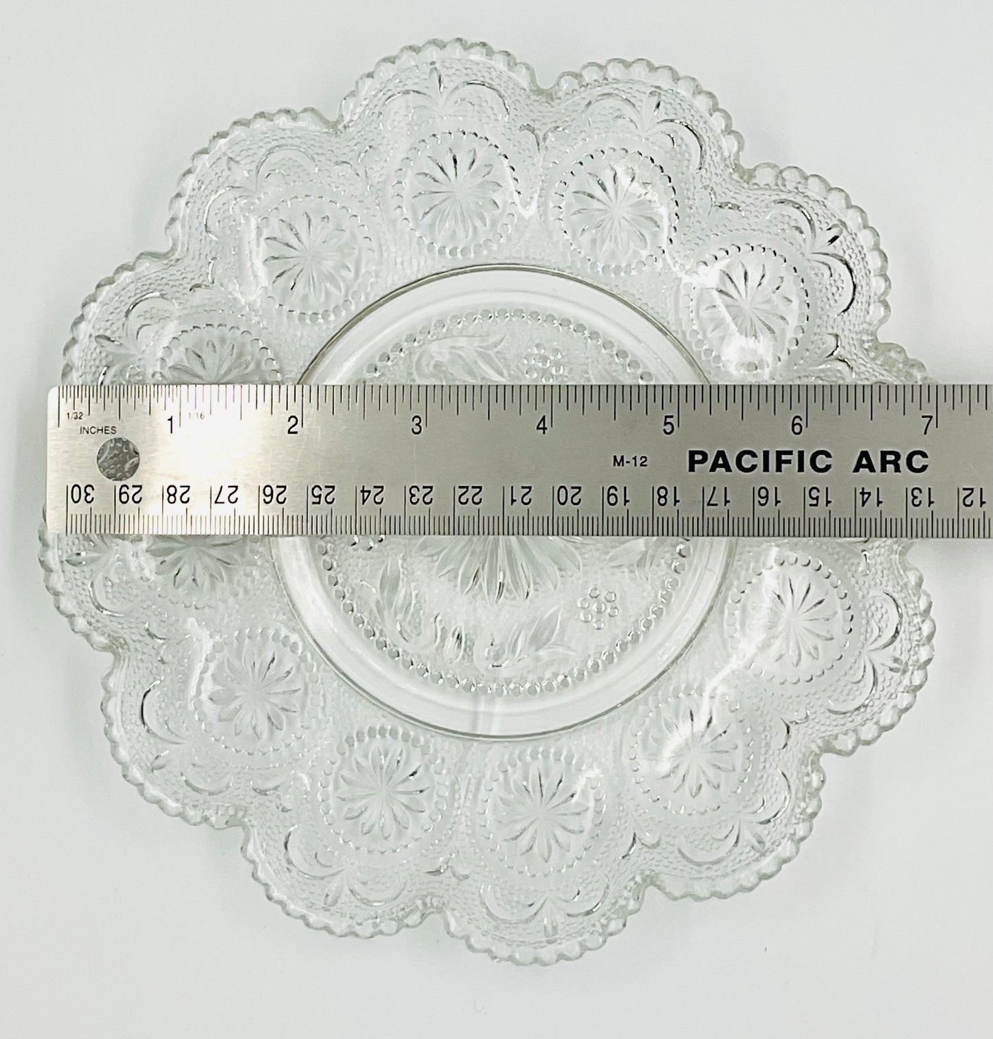 Vintage Brockway Glass American Concord Salad Plate