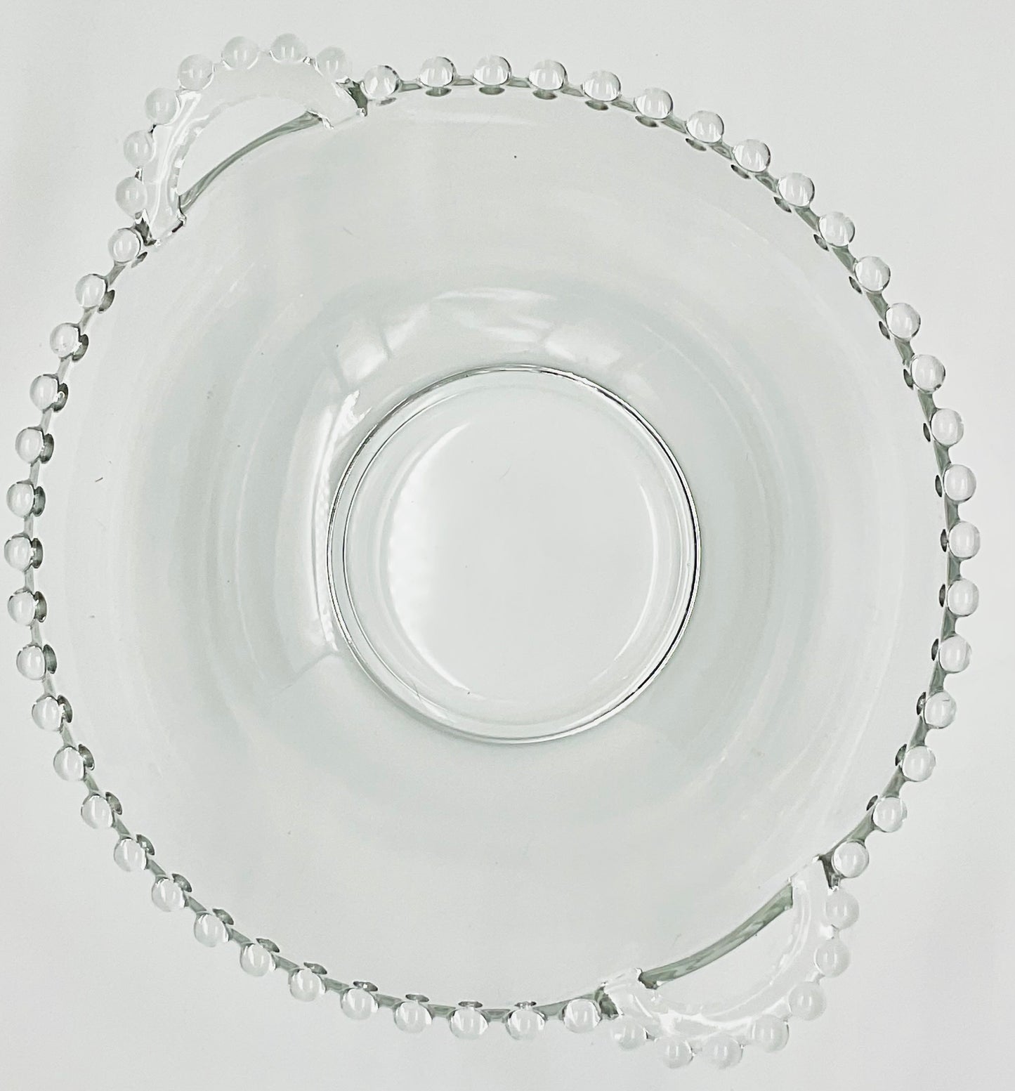 Vintage Imperial Glass Candlewick Serving Bowl - 11”