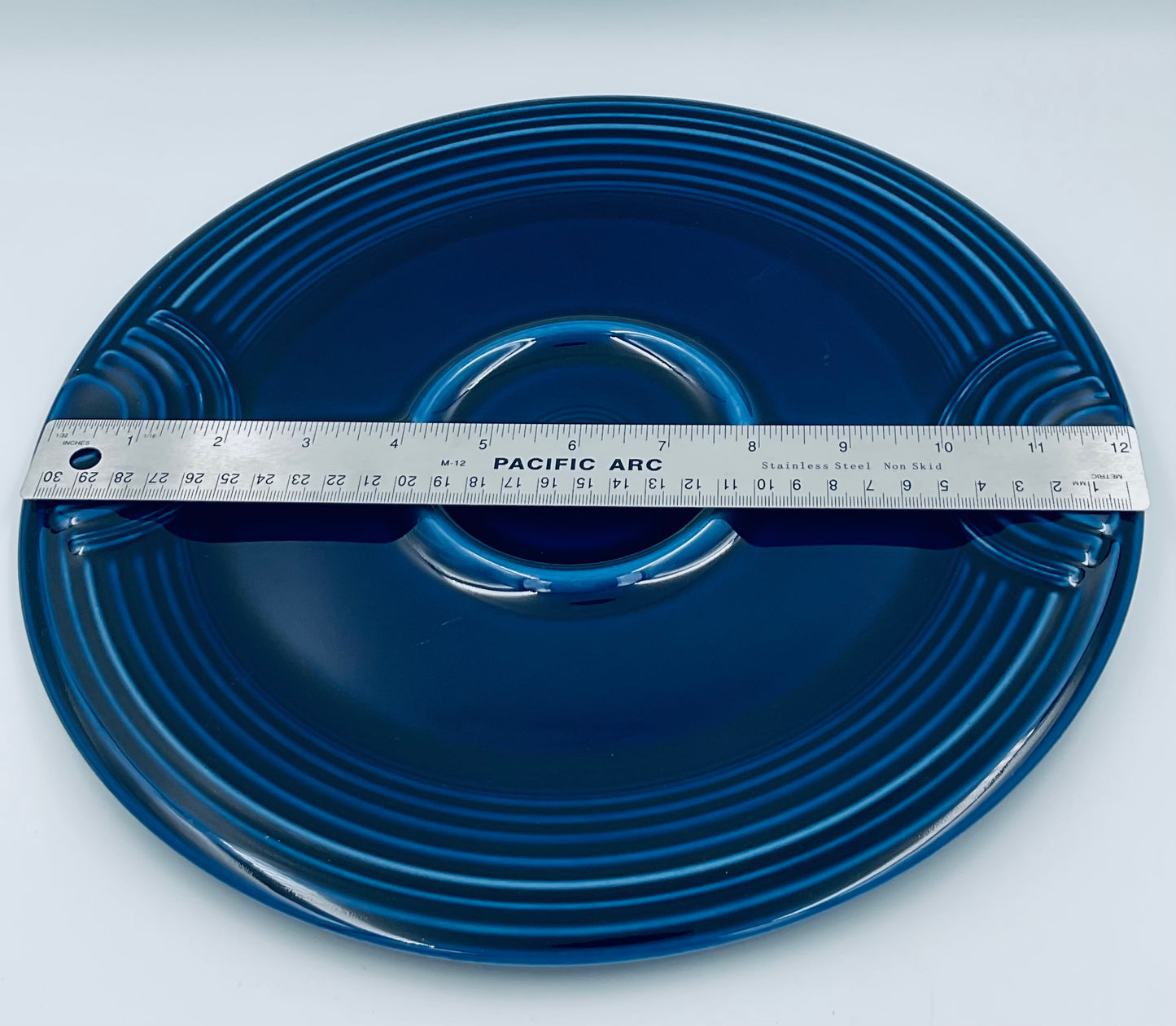 Vintage Fiesta Hostess Tray in Cobalt Blue