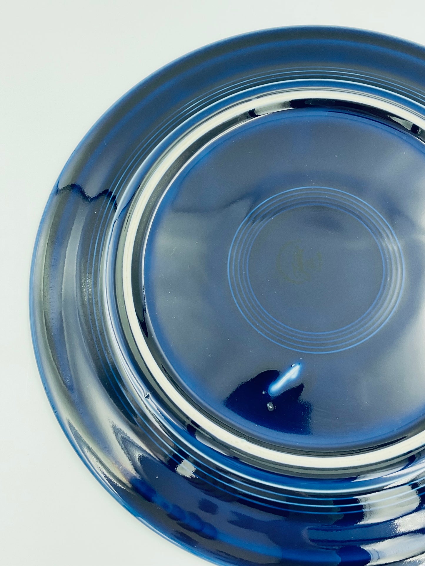 Vintage Fiesta Hostess Tray in Cobalt Blue