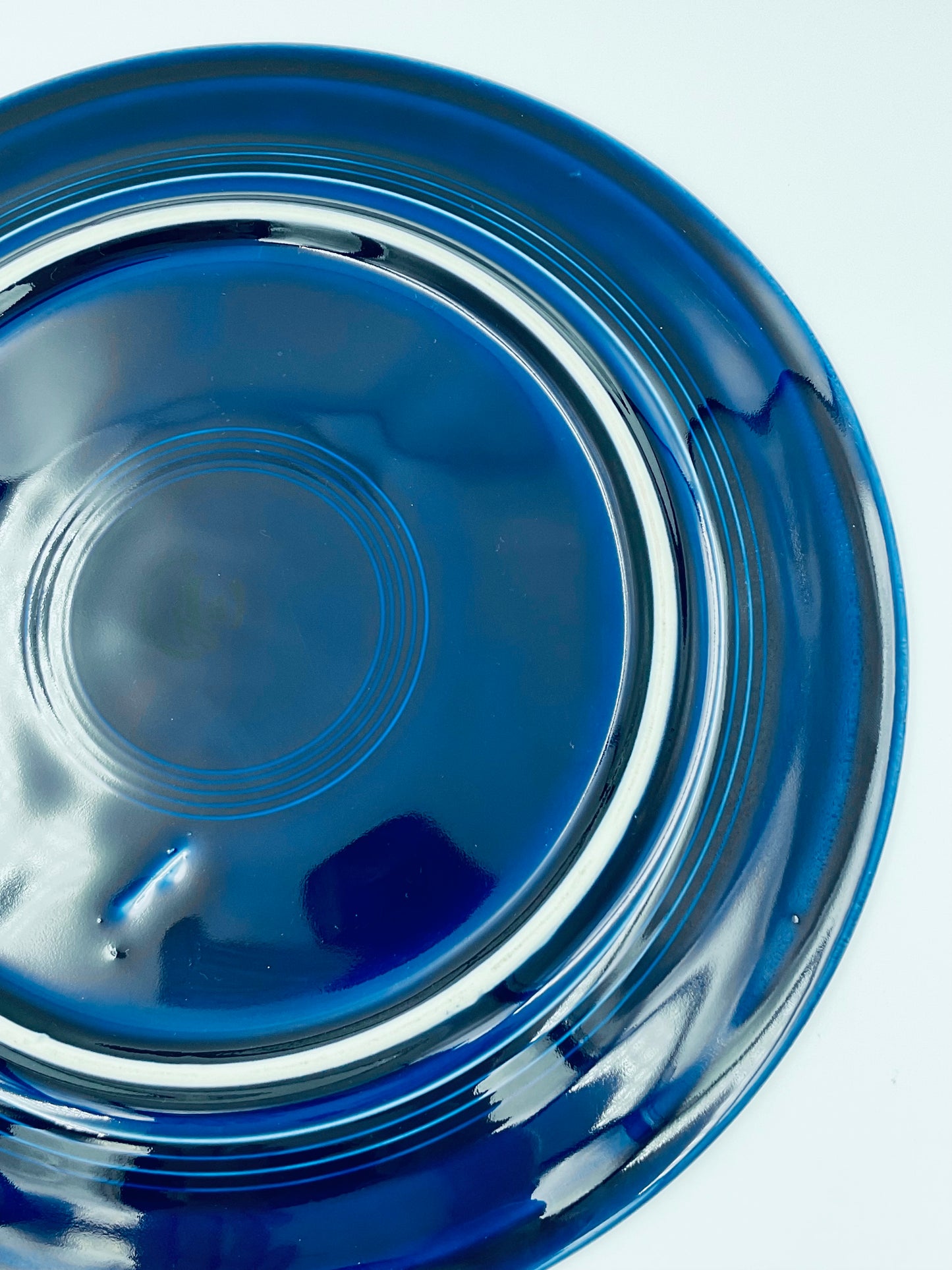 Vintage Fiesta Hostess Tray in Cobalt Blue