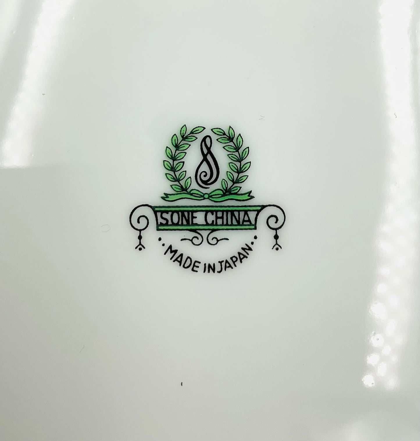 Vintage Sone China Salad Plate in Blue Onion Pattern - Set of 4