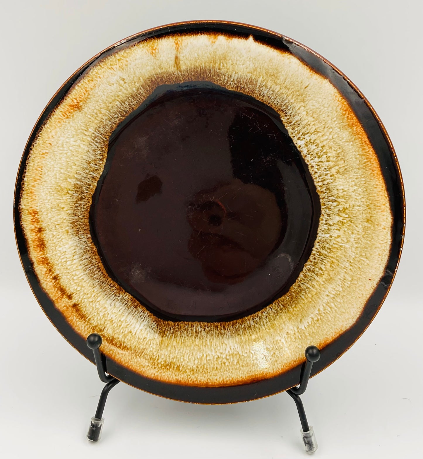 Pfaltzgraff Gourmet Brown Drip Glaze 7” Plate - Set of 6