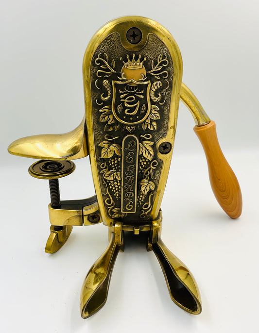 Vintage Franmara “Le Grape” Counter Mount Wine Bottle Opener