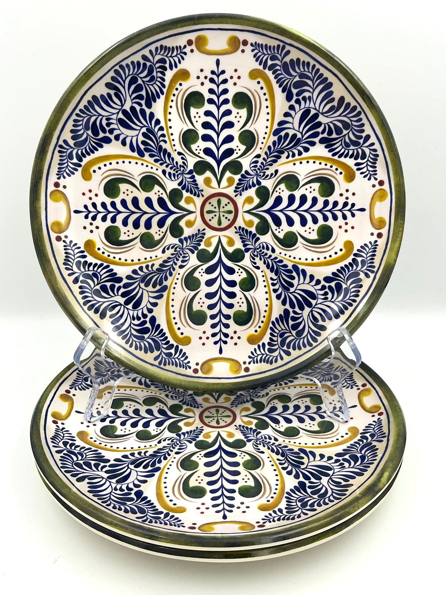 William Sonoma Melamine Outdoor Plates - Set of 3