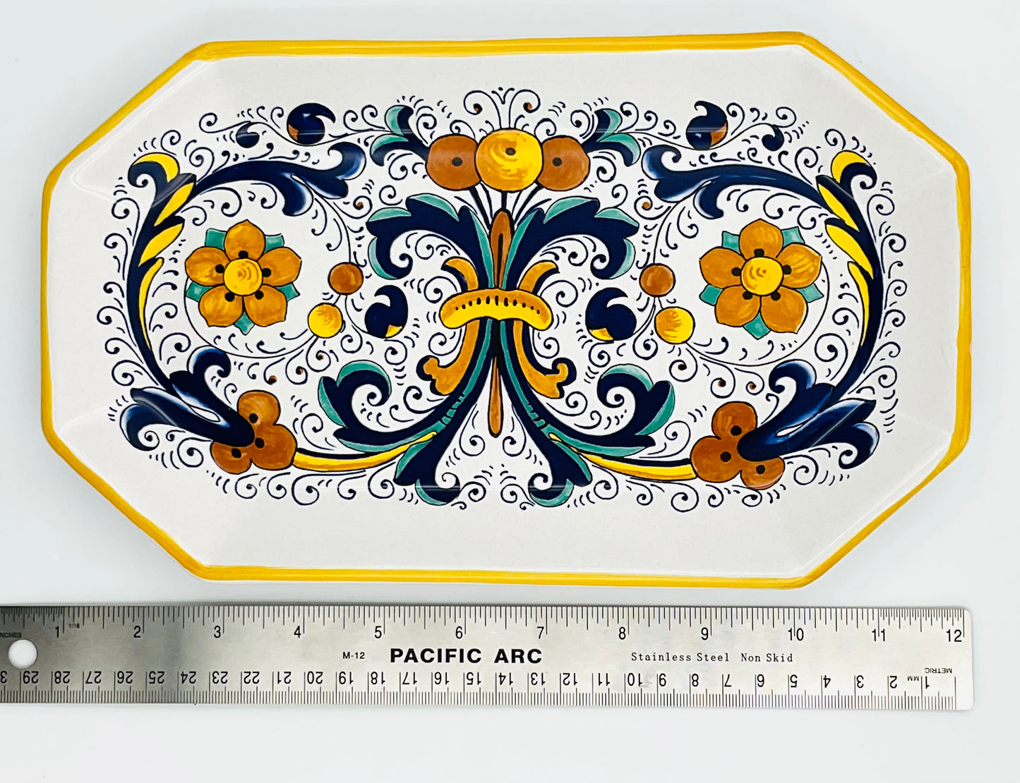 Nova Deruta Hand Painted Majolica Serving Platter