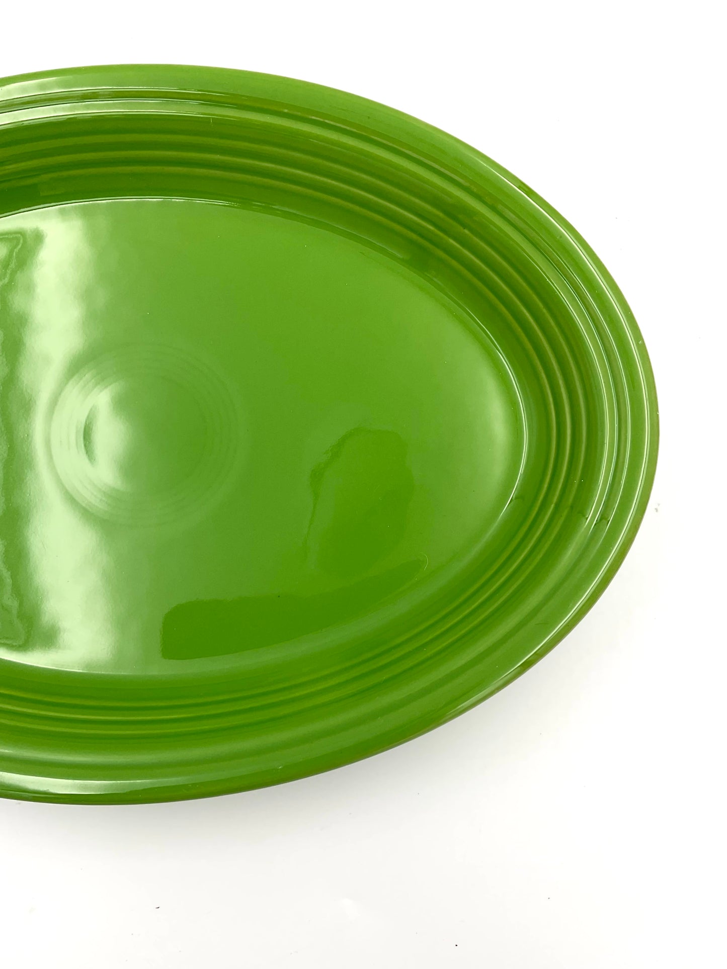 Vintage Homer Laughlin Fiesta Shamrock Green Oval Platter