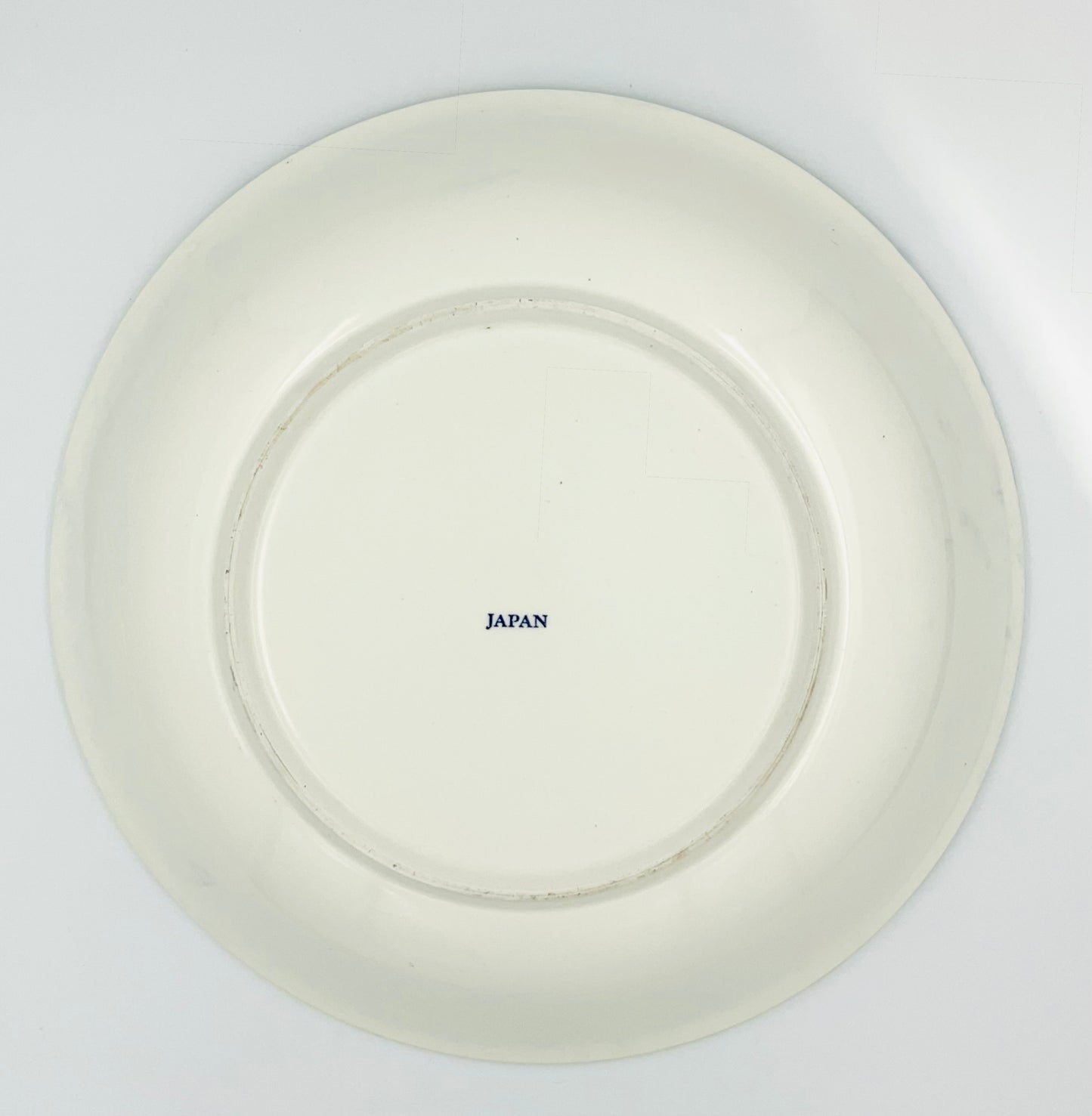 Vintage Sanyei Blue and White Large Serving Bowl