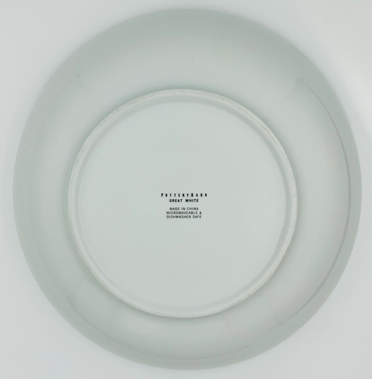 Pottery Barn Great White Large Coupe Serving Bowl - Discontinued