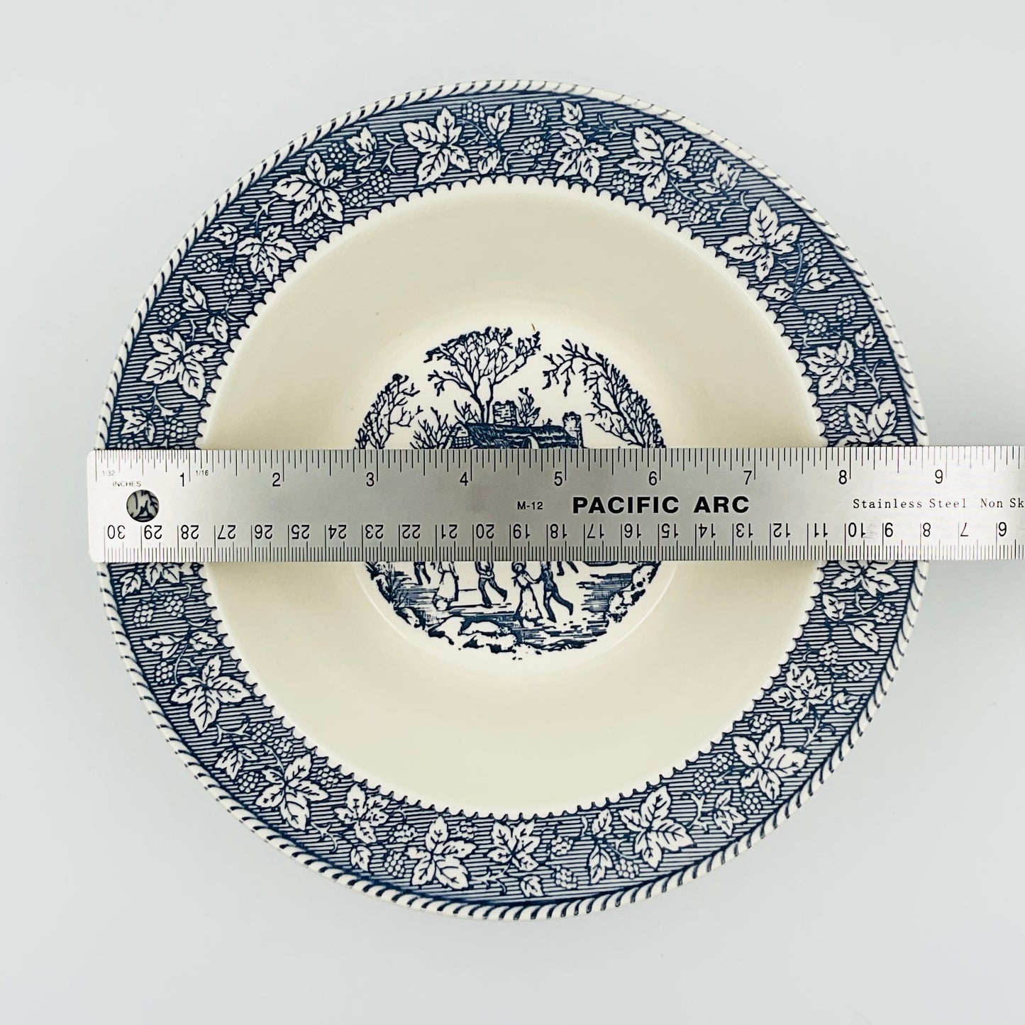 Vintage Homer Laughlin Shakespeare Country Blue Bowl