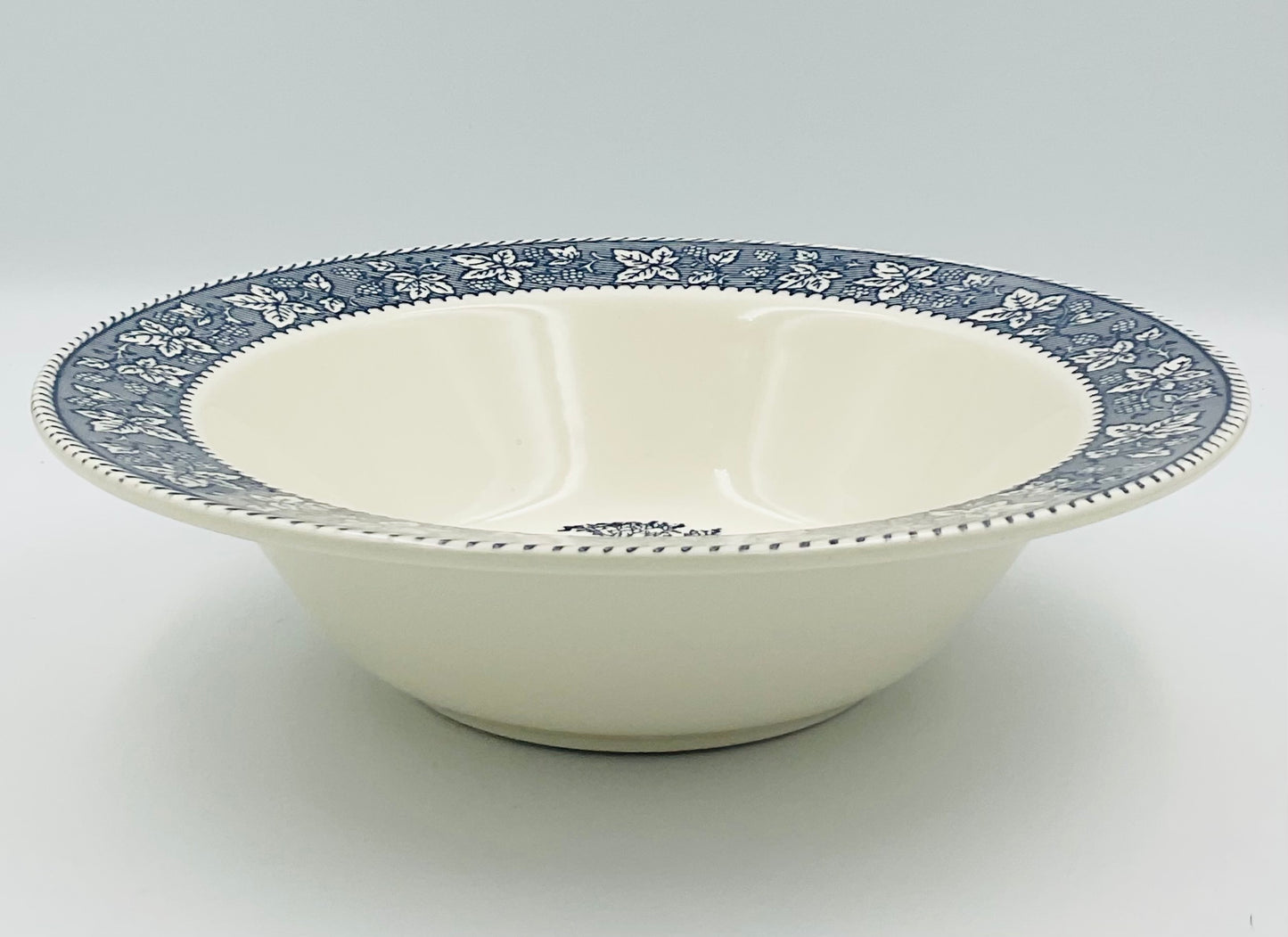 Vintage Homer Laughlin Shakespeare Country Blue Bowl