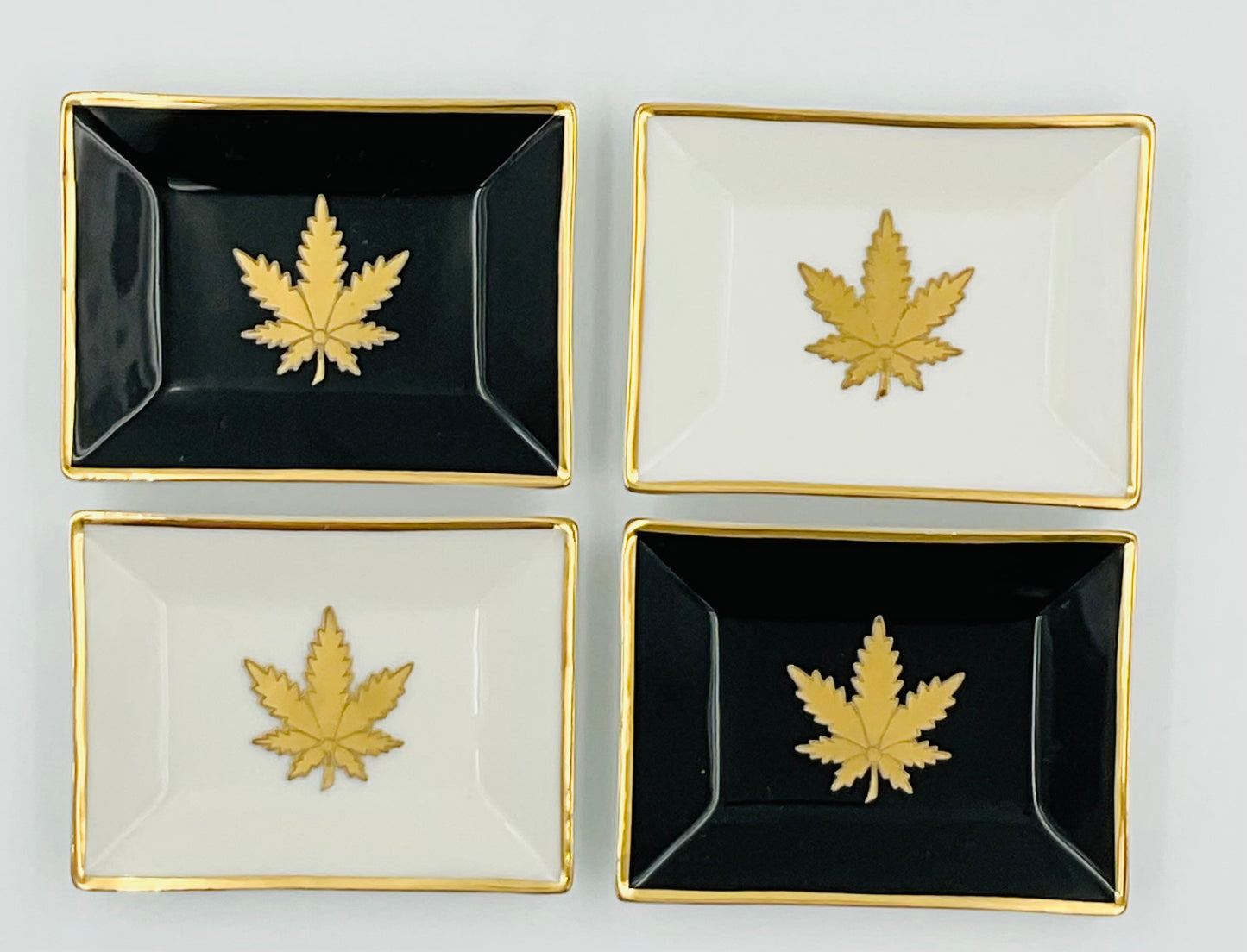 Jonathan Adler Hashish Petite Trays - Set of 4