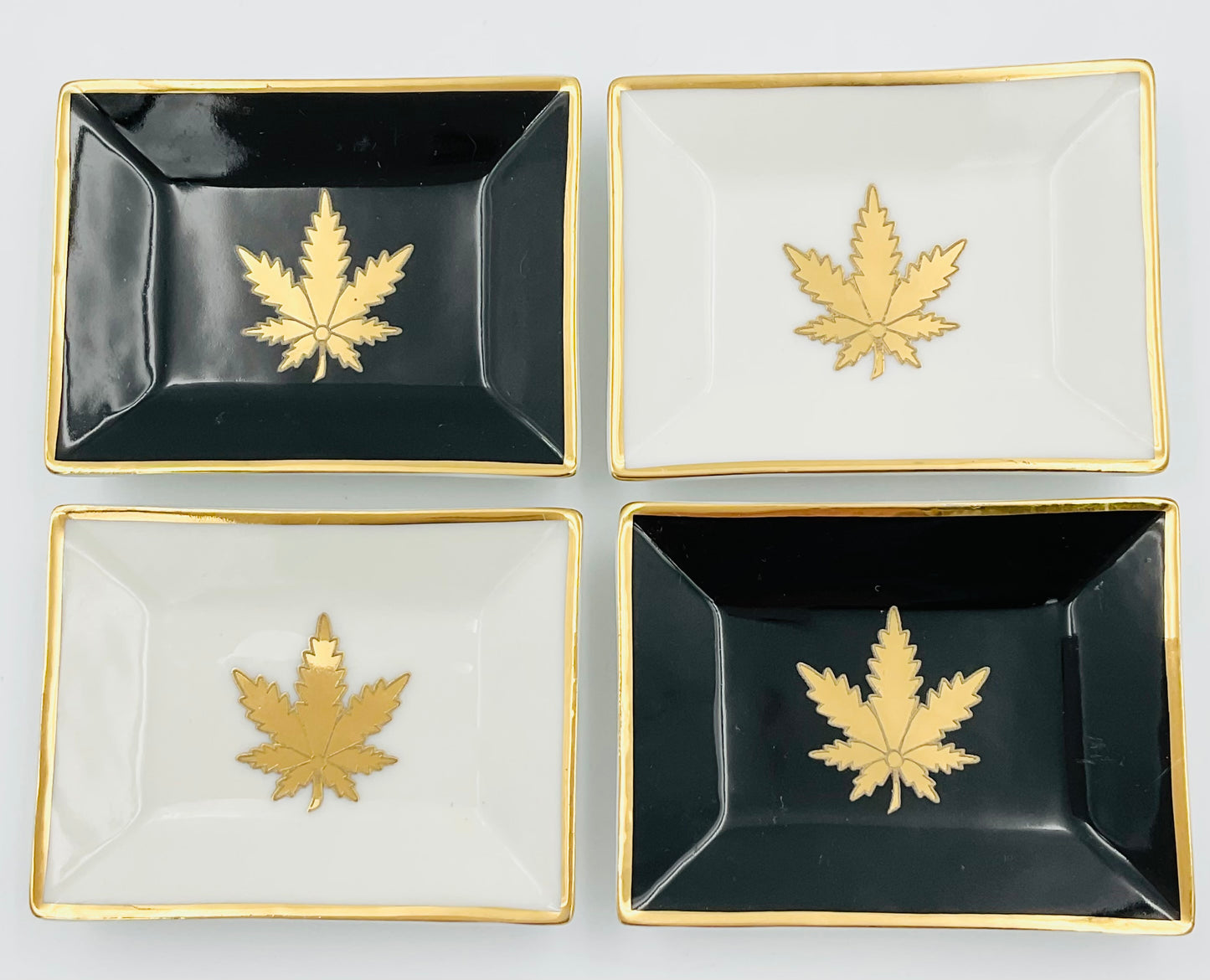 Jonathan Adler Hashish Petite Trays - Set of 4