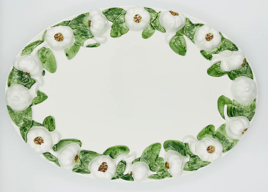Vintage Intrada Italy Aglio Garlic Platter