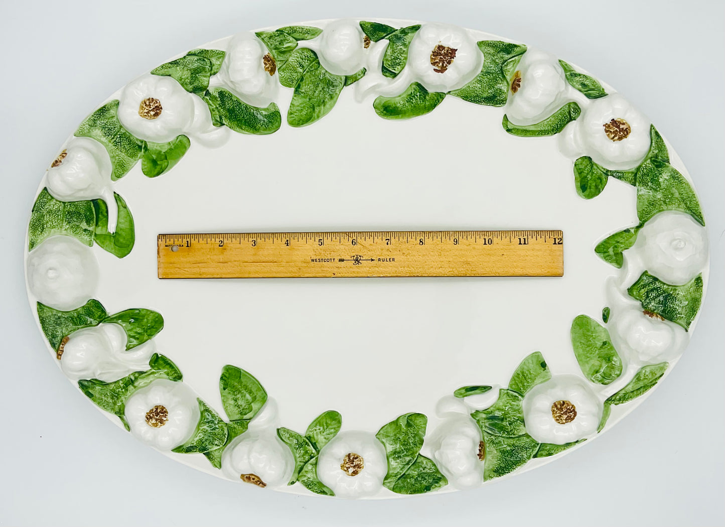 Vintage Intrada Italy Aglio Garlic Platter