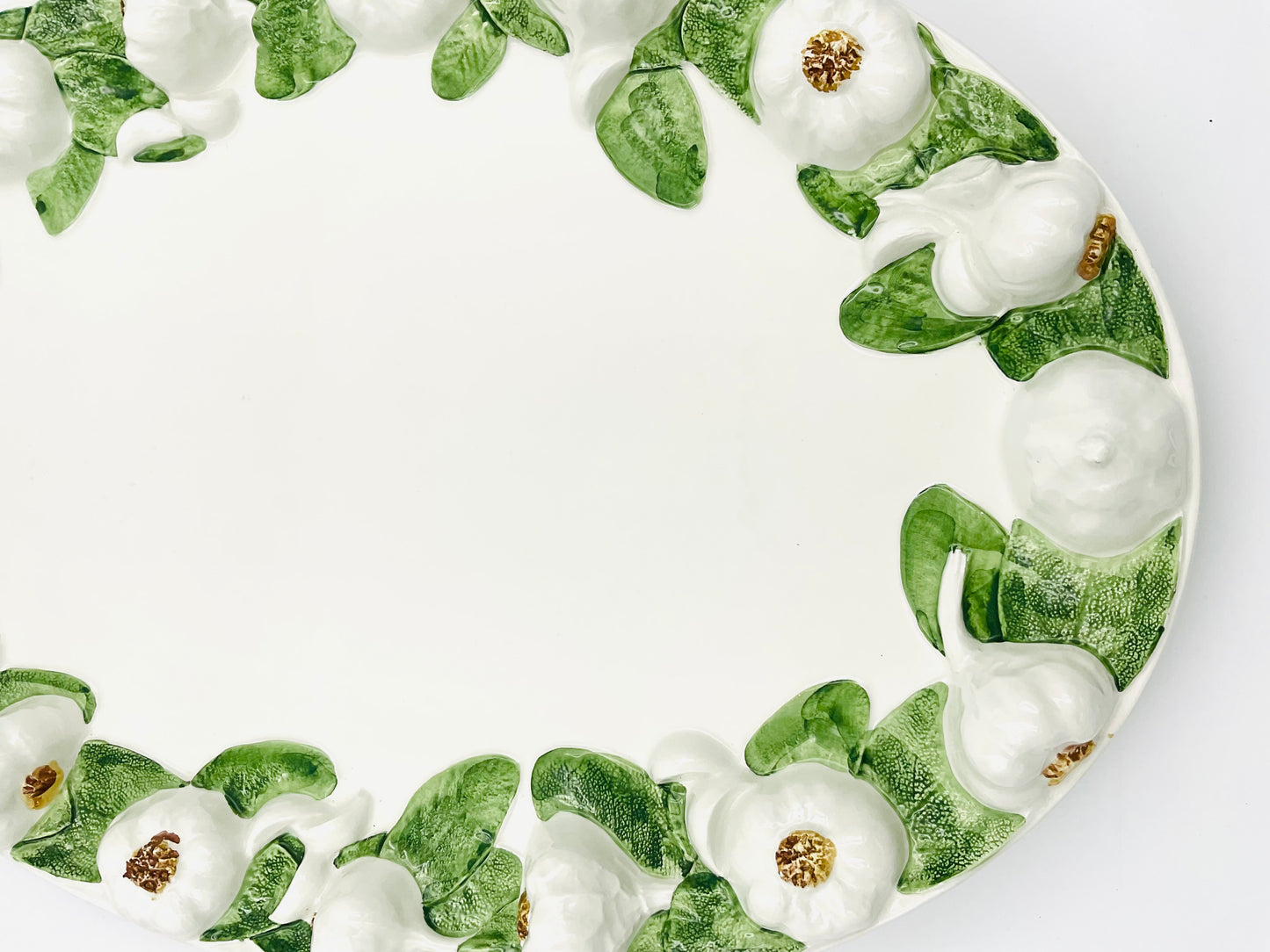 Vintage Intrada Italy Aglio Garlic Platter