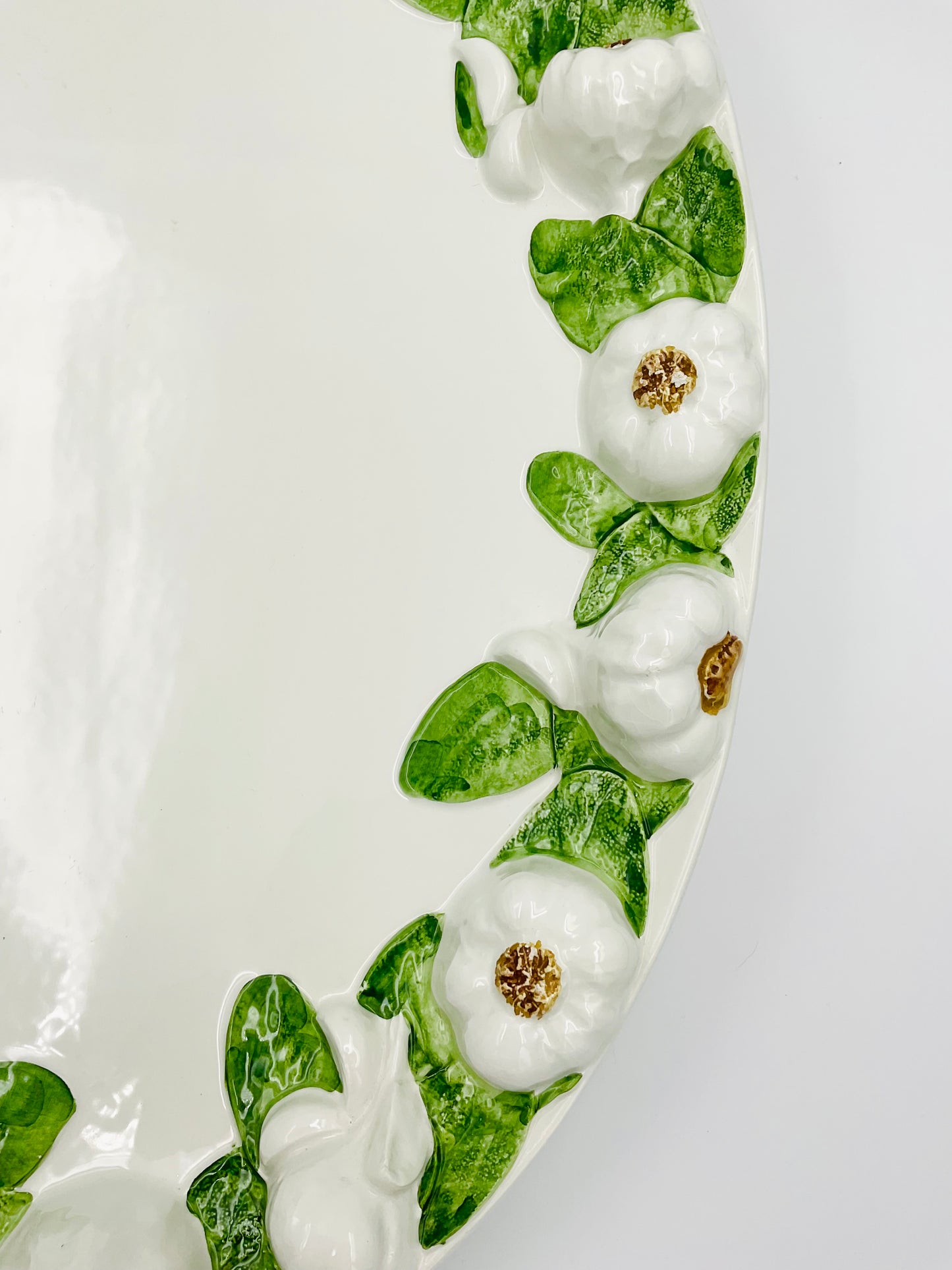 Vintage Intrada Italy Aglio Garlic Platter