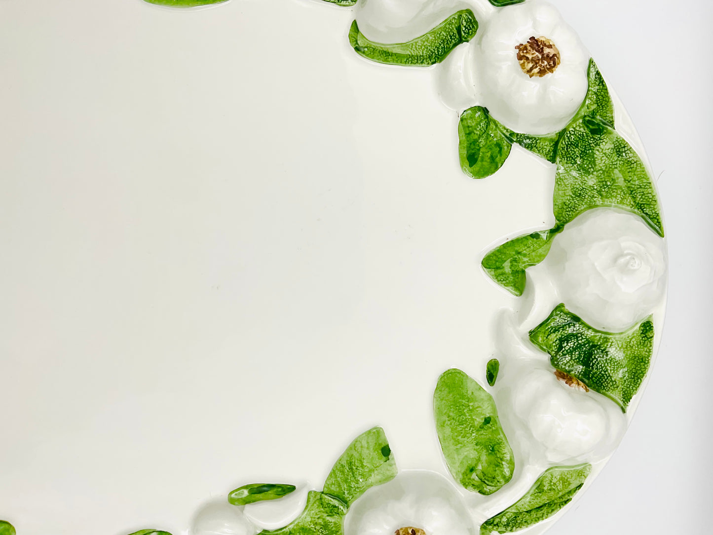 Vintage Intrada Italy Aglio Garlic Platter