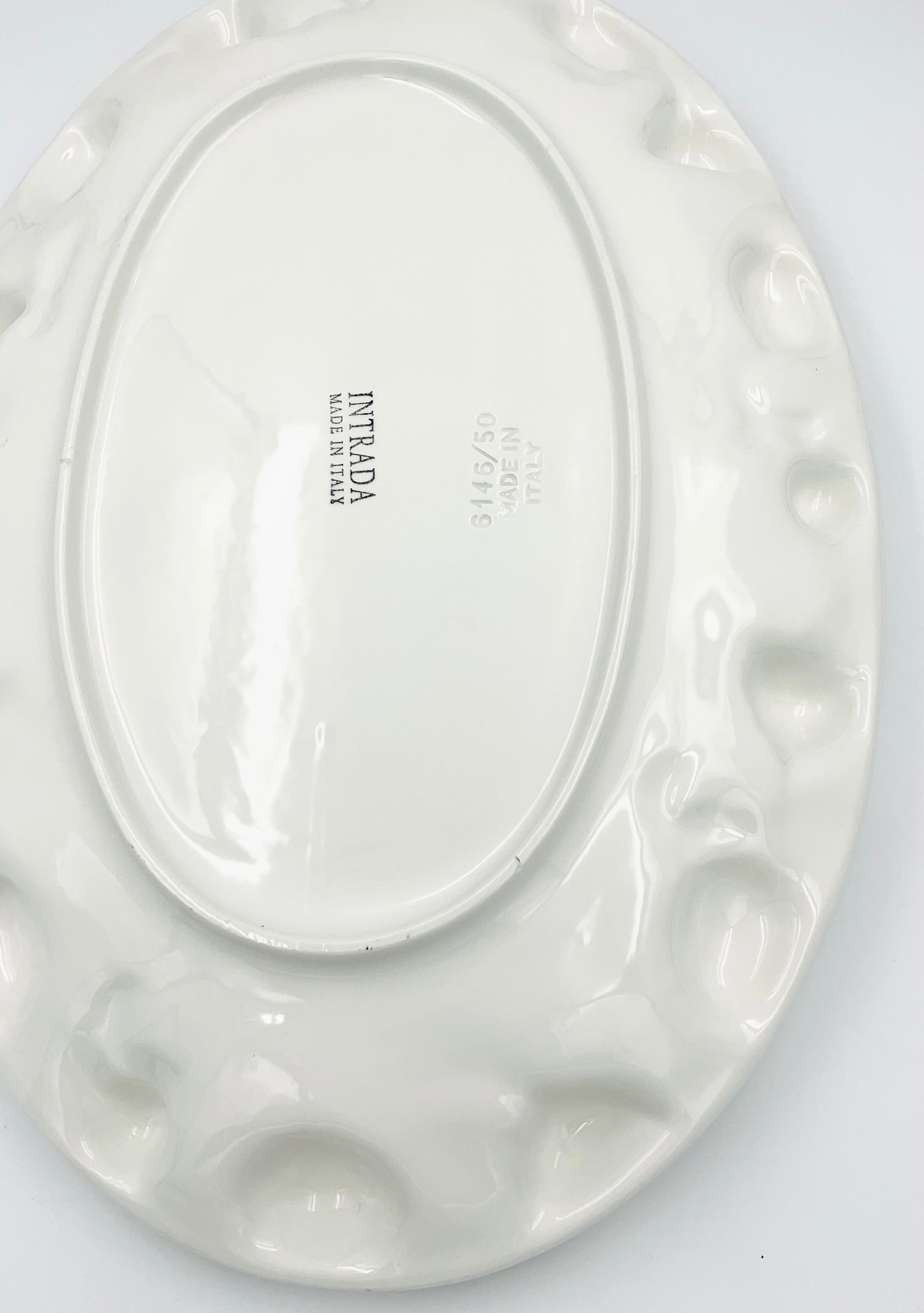 Vintage Intrada Italy Aglio Garlic Platter