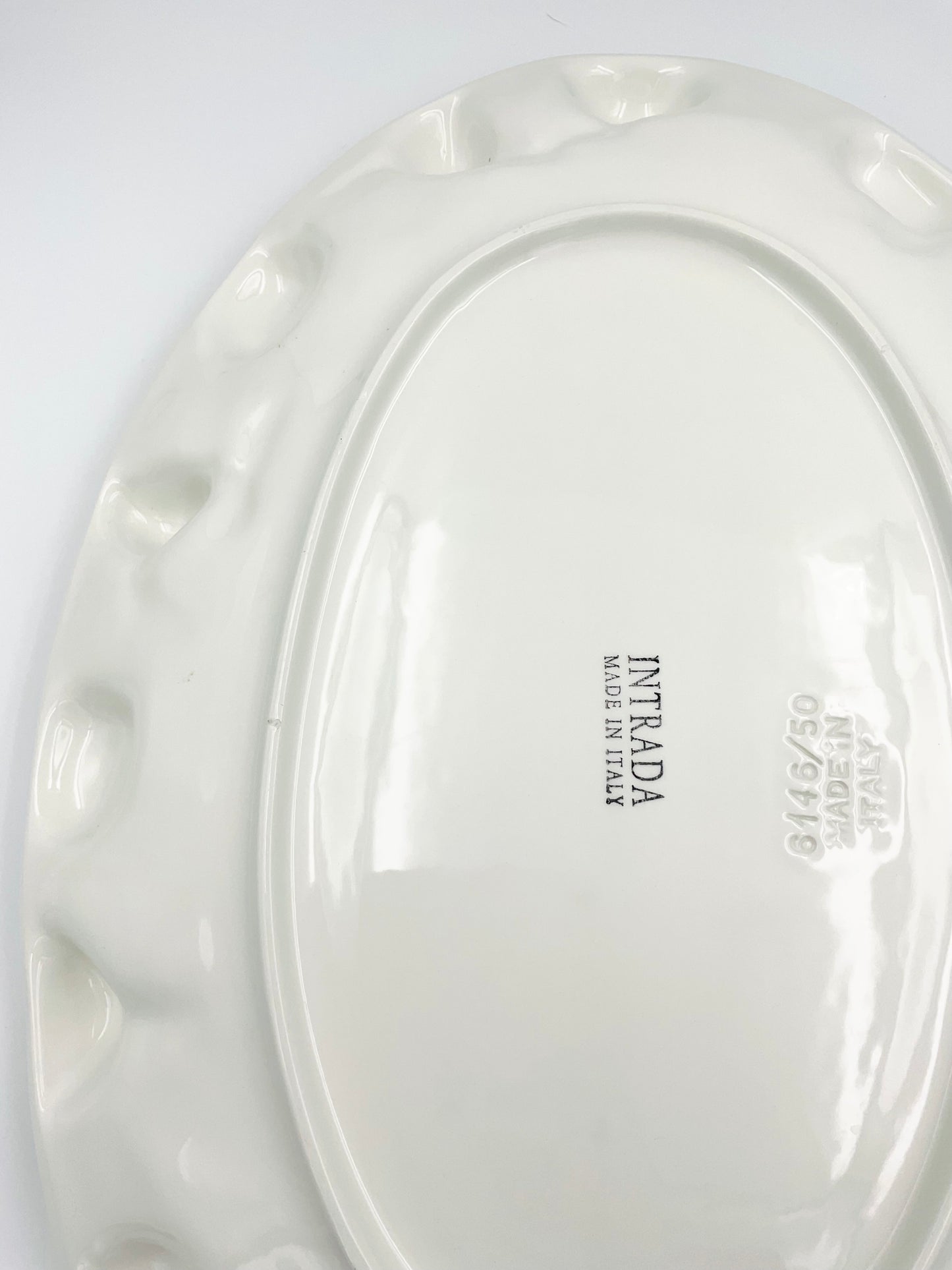 Vintage Intrada Italy Aglio Garlic Platter