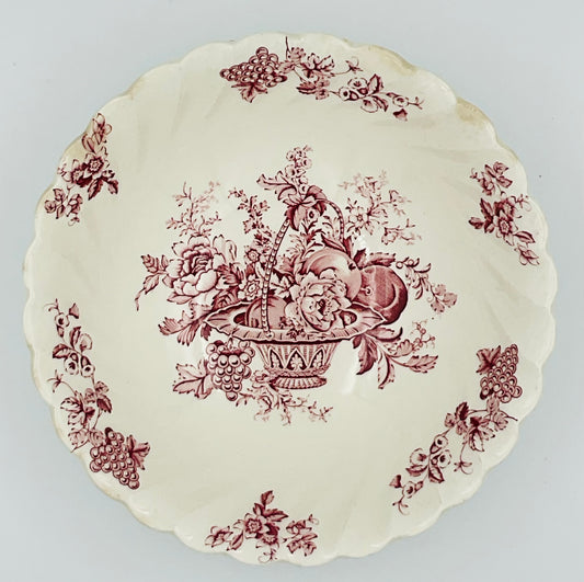 Vintage Myott Son & Co Bountiful Bowl