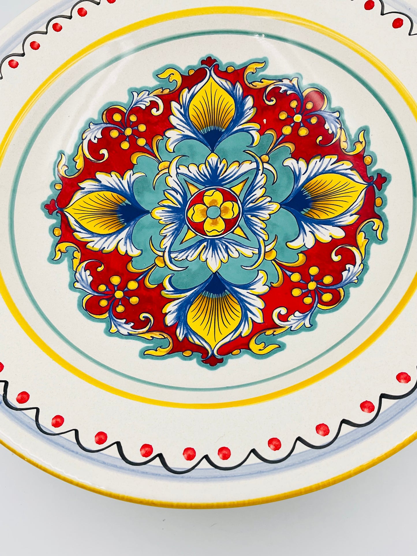 Vintage Ceramica Nova Deruta Italian Serving Bowl