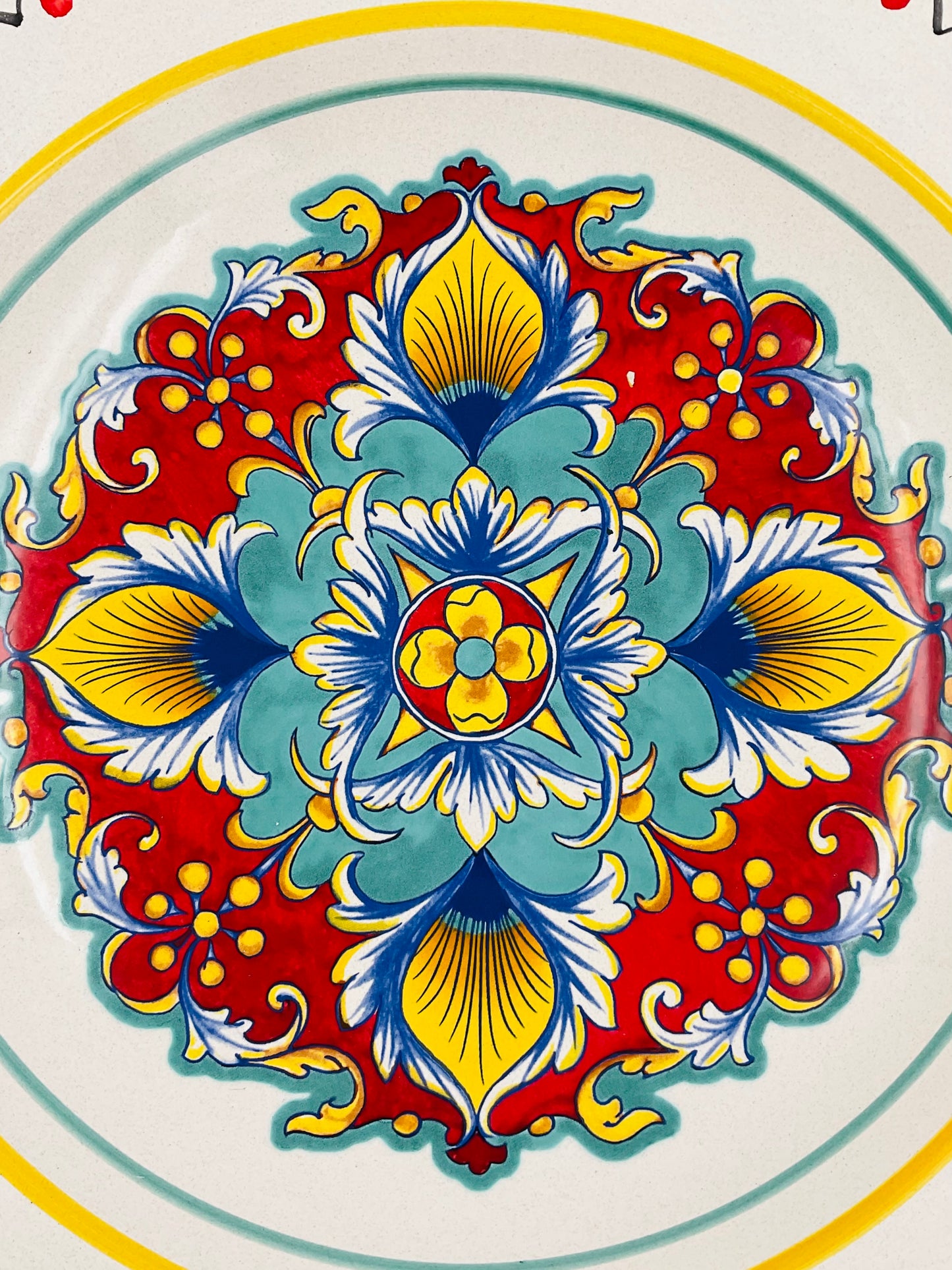 Vintage Ceramica Nova Deruta Italian Serving Bowl