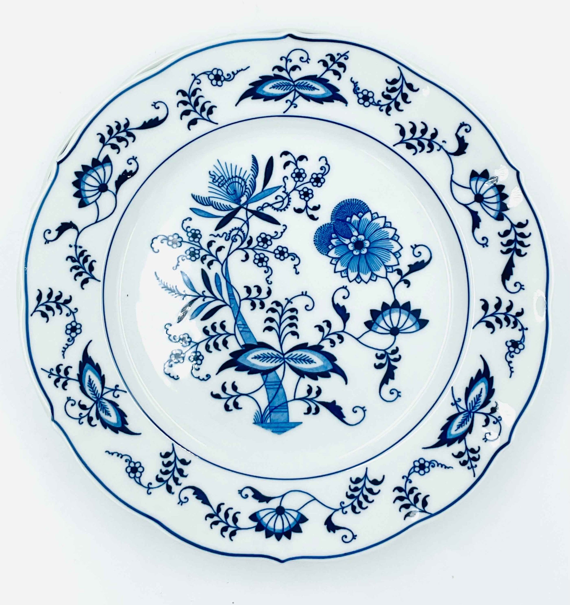 Vintage Blue Danube Dinner Plates