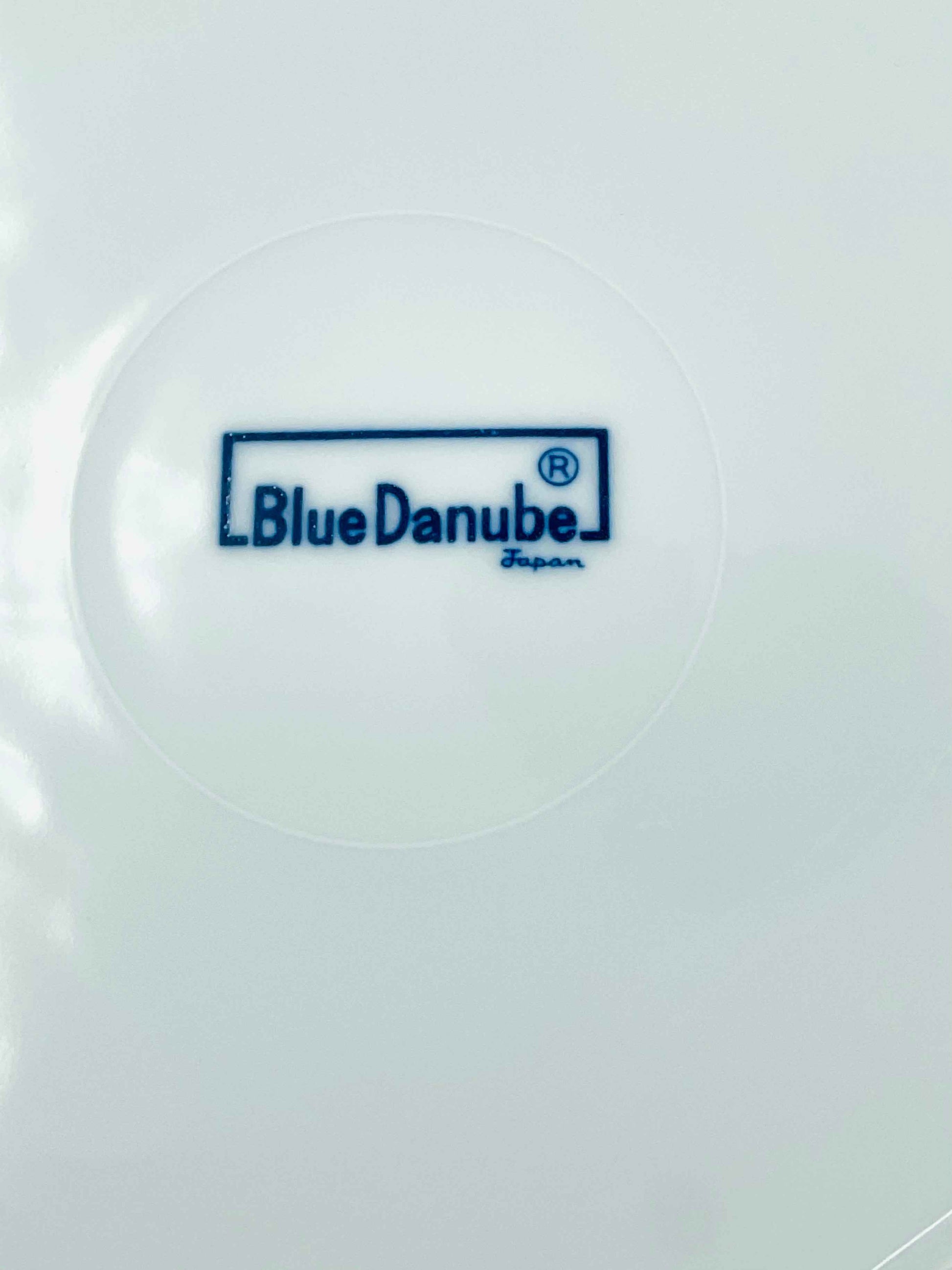 Vintage Blue Danube Dinner Plates