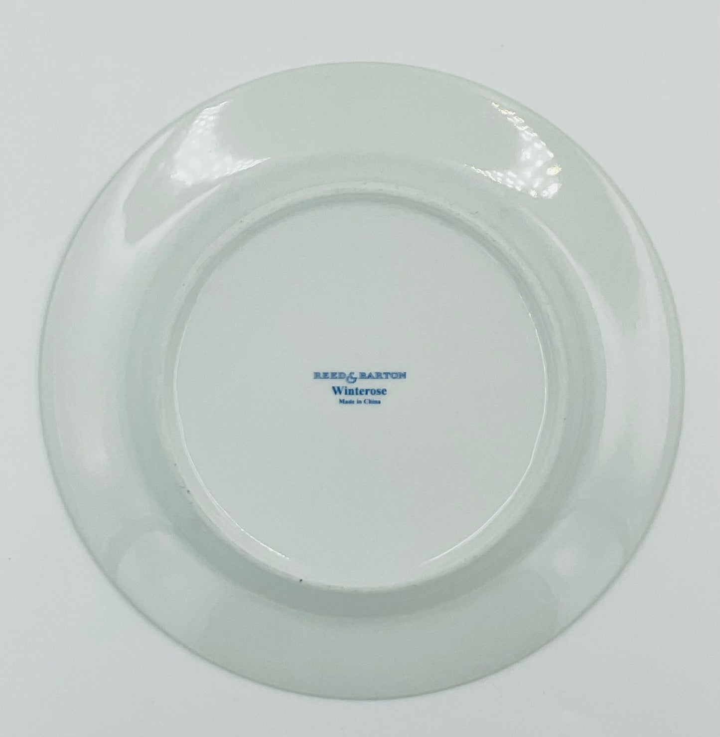 Reed & Barton Winterrose Cobalt Salad Plates - Set of 4