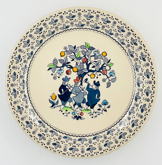 Vintage Johnson Brothers Sugar & Spice Dinner Plate