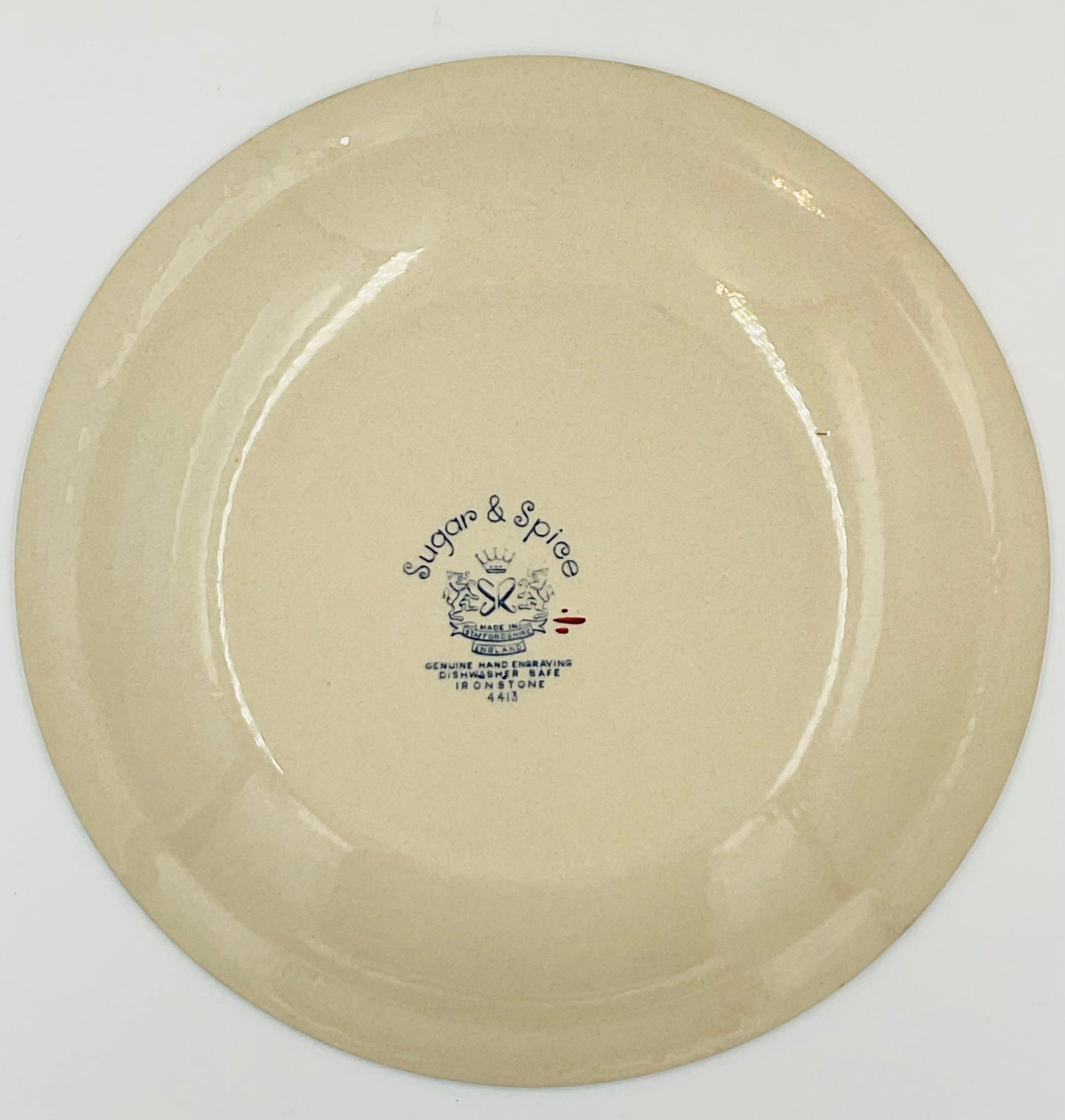 Vintage Johnson Brothers Sugar & Spice Dinner Plate