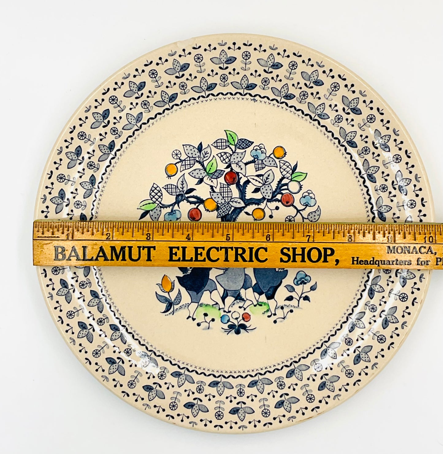 Vintage Johnson Brothers Sugar & Spice Dinner Plate