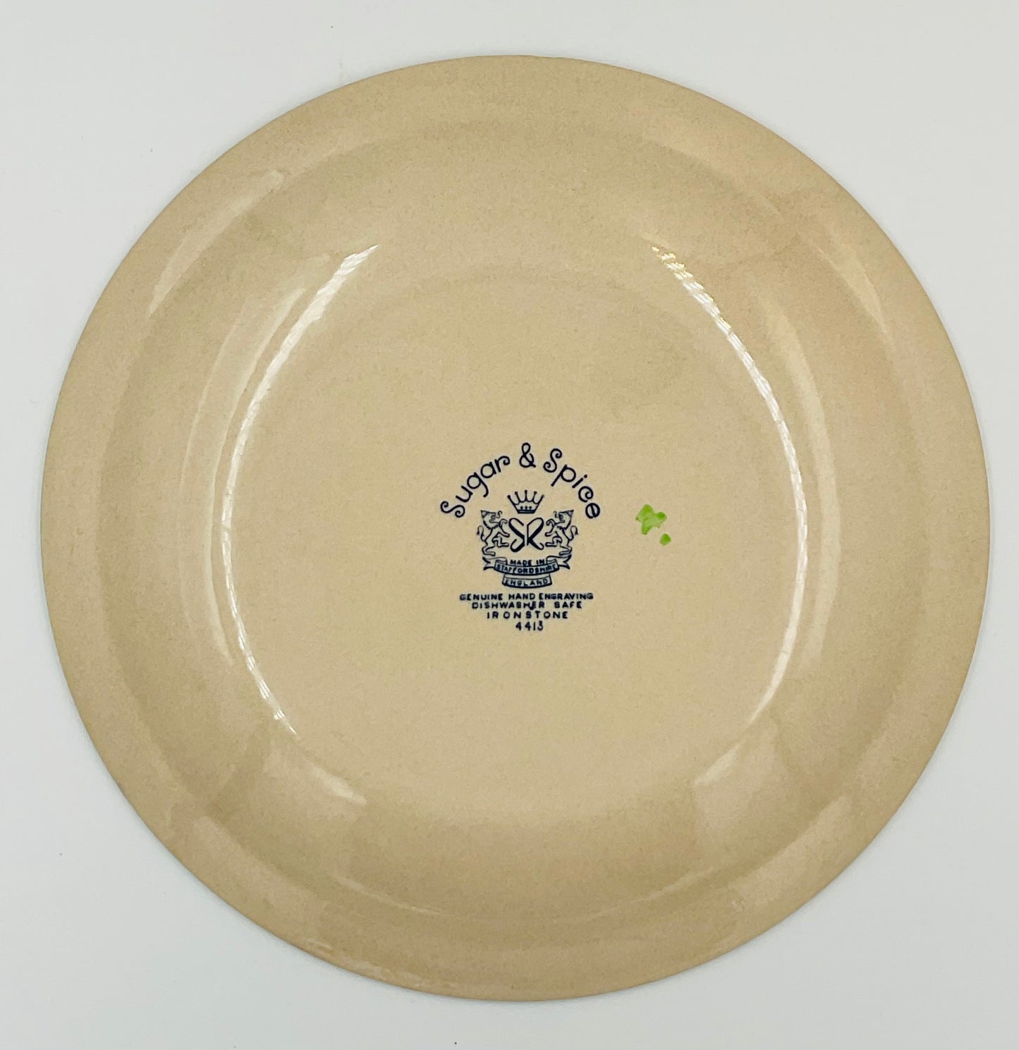 Vintage Johnson Brothers Sugar & Spice Dinner Plate