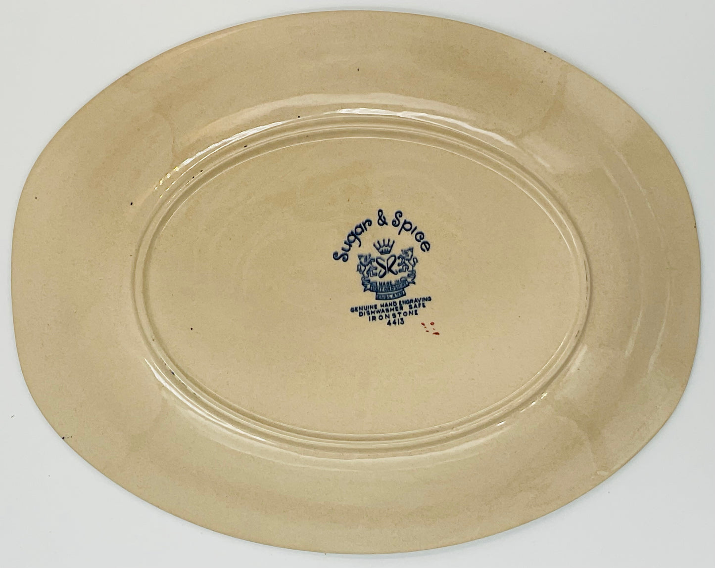 Vintage Johnson Brothers Sugar & Spice Serving Platter