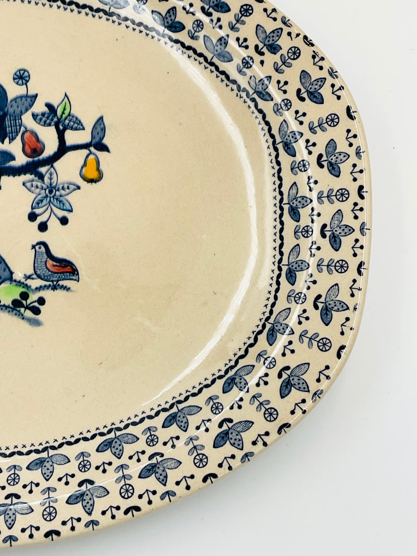 Vintage Johnson Brothers Sugar & Spice Serving Platter