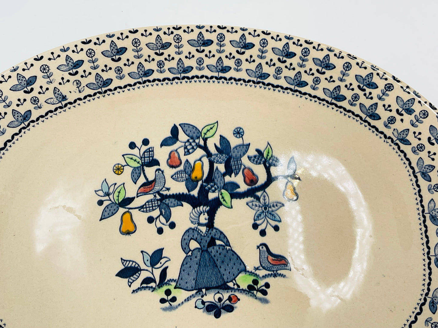 Vintage Johnson Brothers Sugar & Spice Serving Platter