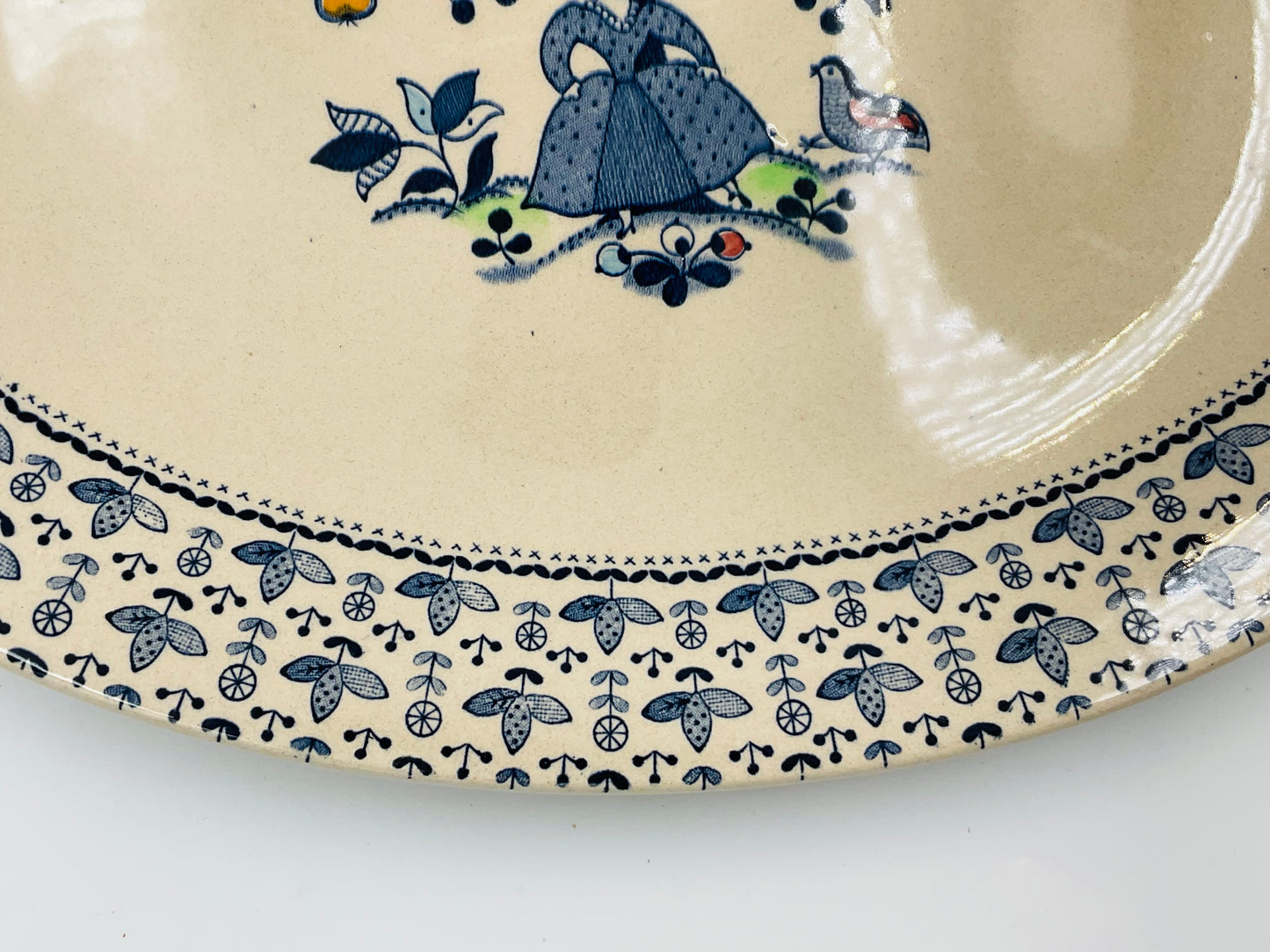 Vintage Johnson Brothers Sugar & Spice Serving Platter