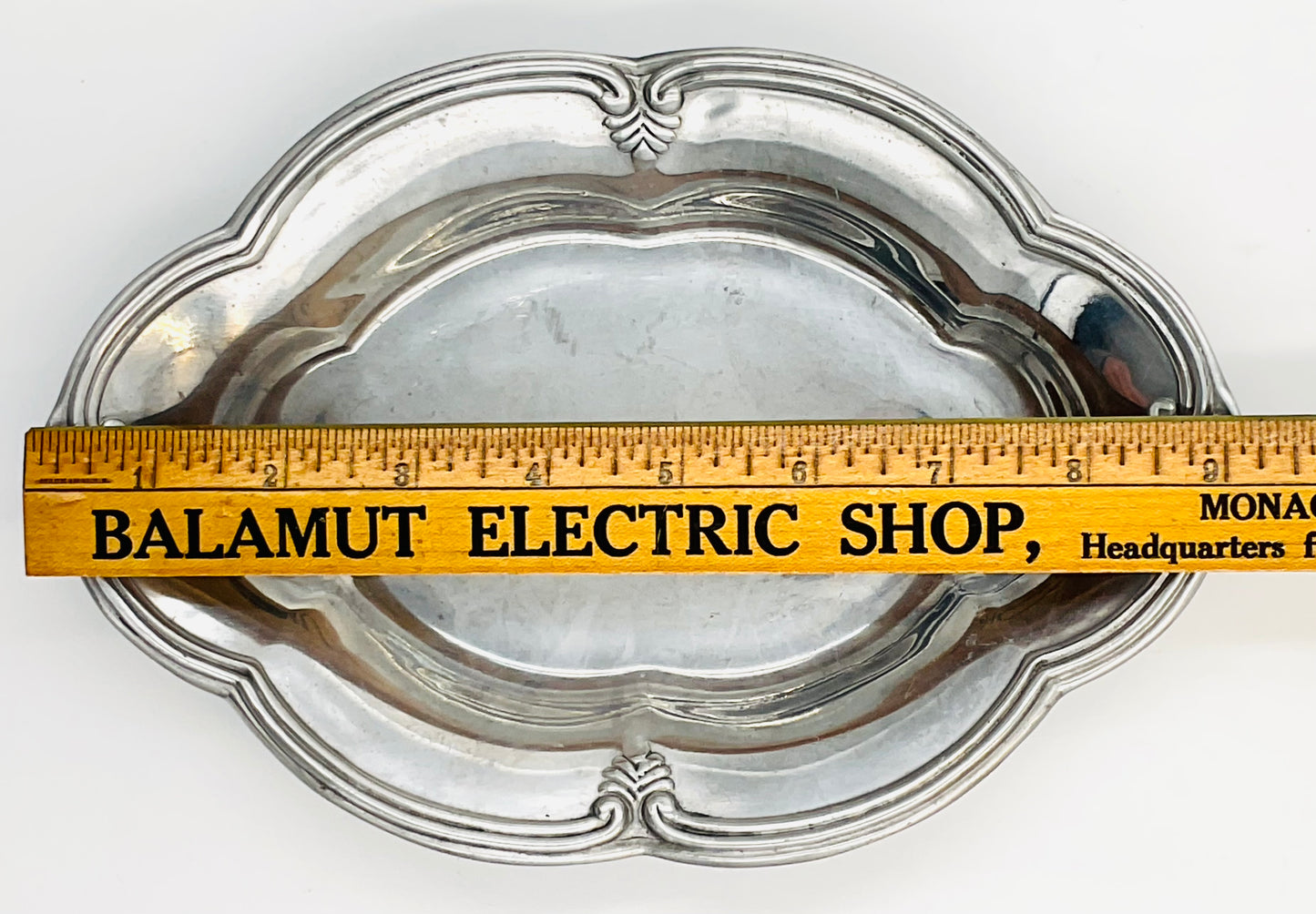 Vintage Lenox Butler's Pantry 9" Metal Serving Tray