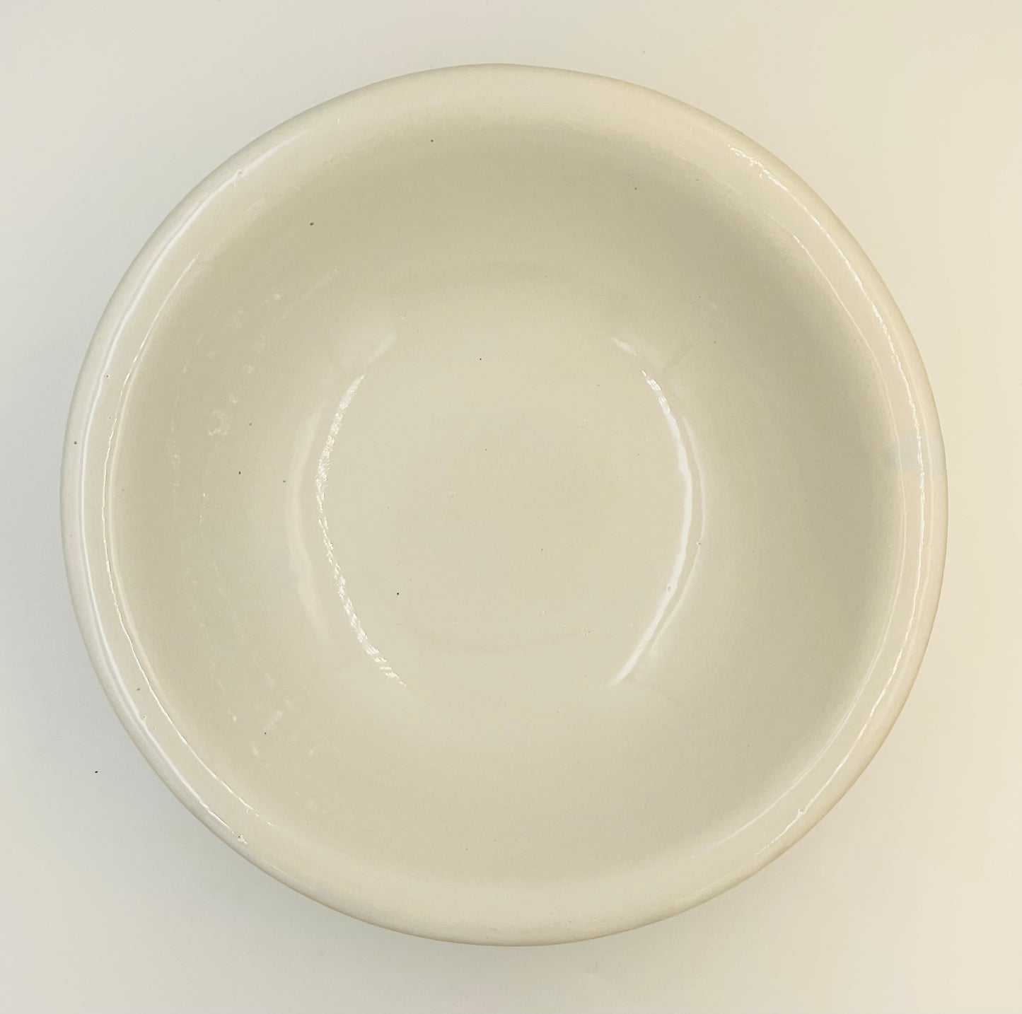 Vintage McCoy White Ceramic Basin Bowl – Farmhouse Pottery