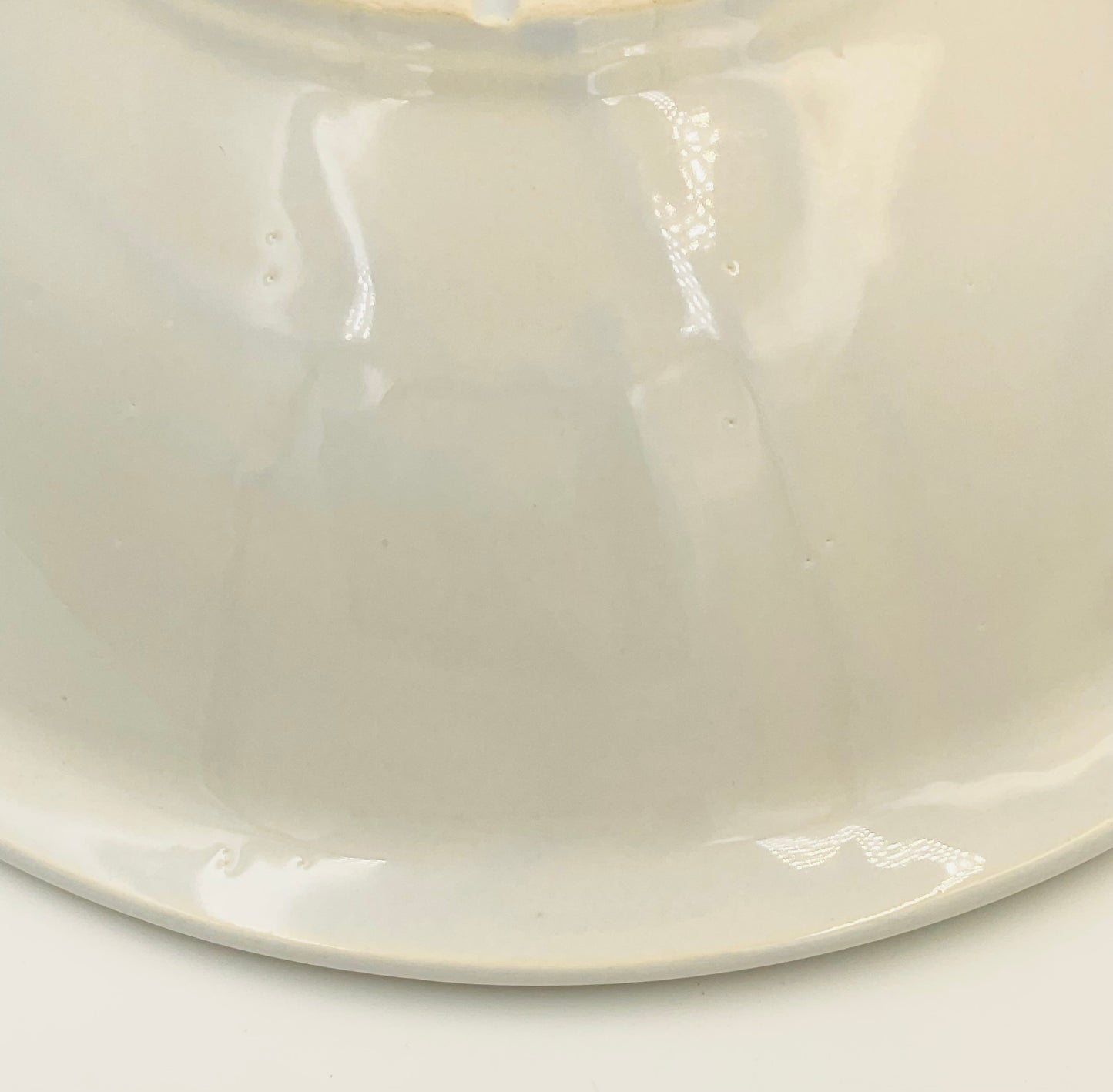 Vintage McCoy White Ceramic Basin Bowl – Farmhouse Pottery