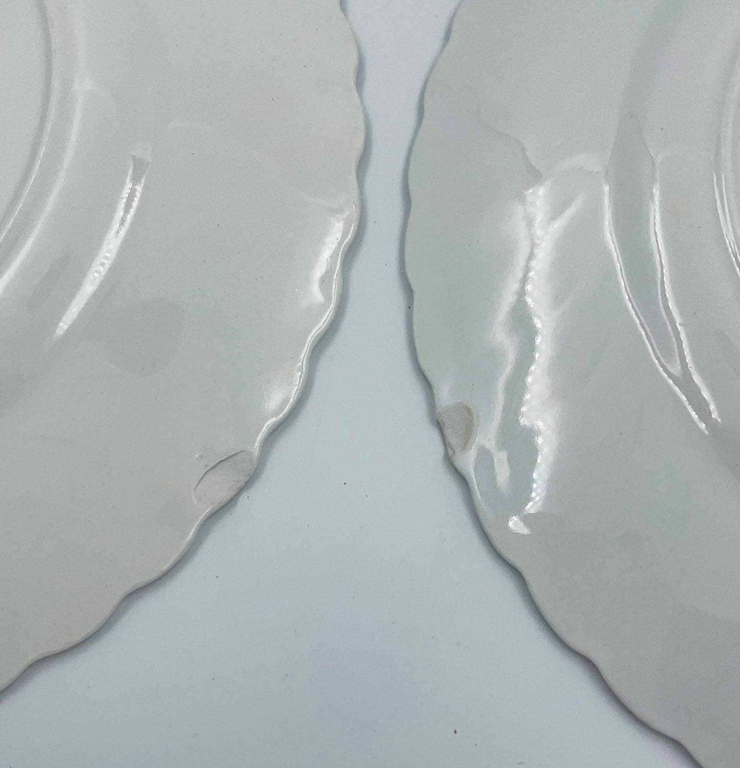 Set of 5 Johnson Bros Tulip Time Dinner Plates | Blue & White English Transferware | Vintage Cottage Farmhouse Tableware