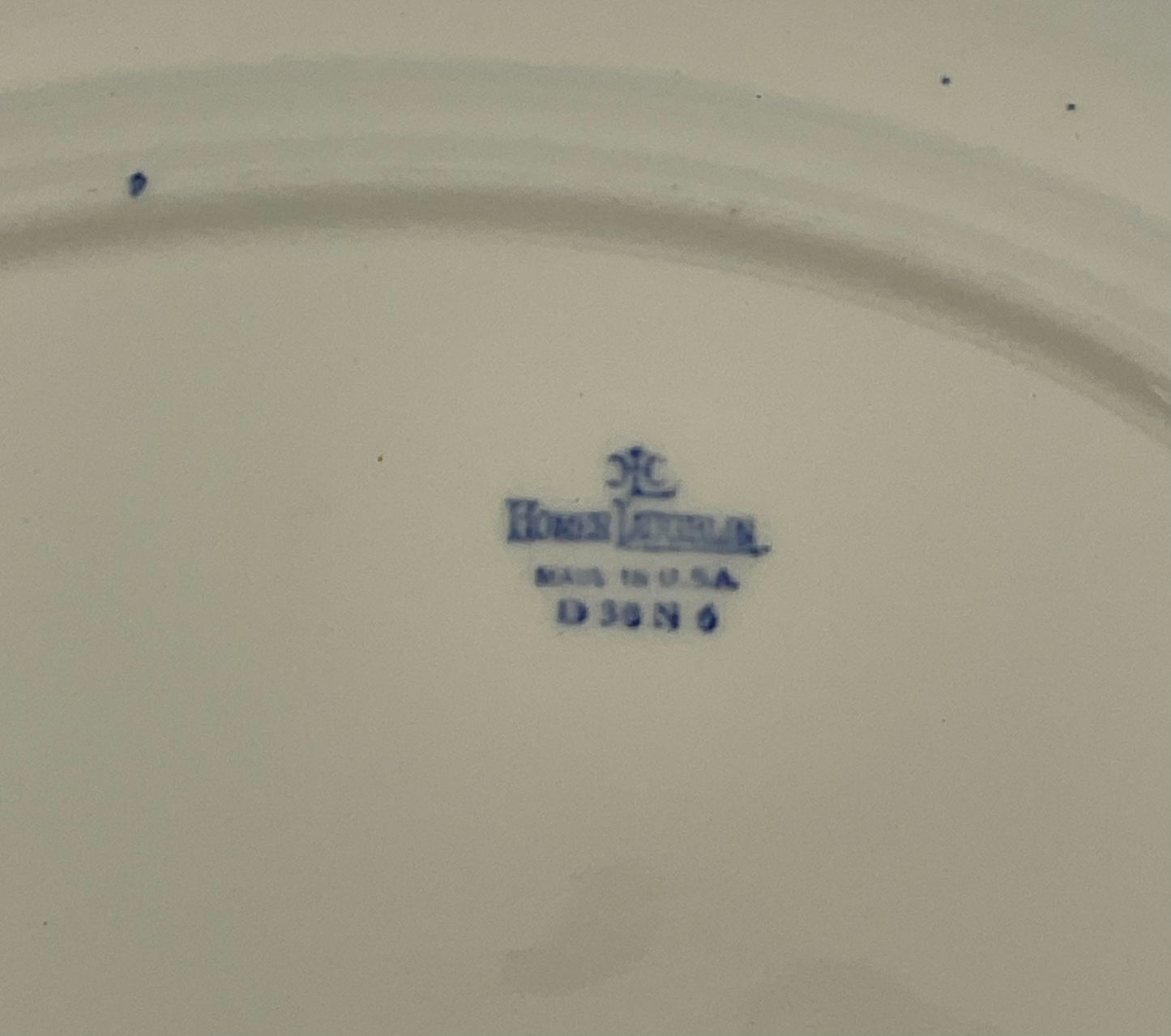 Antique Homer Laughlin Blue Willow Oval Serving Platter