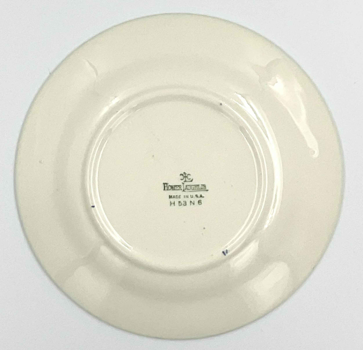 Vintage Homer Laughlin Blue Willow Bread Plates 6” – Set of 3