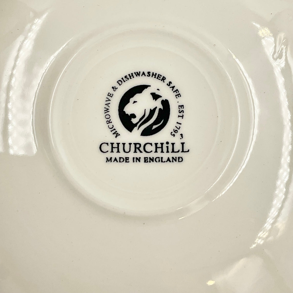 Vintage Churchill Willow Rosa Pink Cups and Saucers – Set of 4