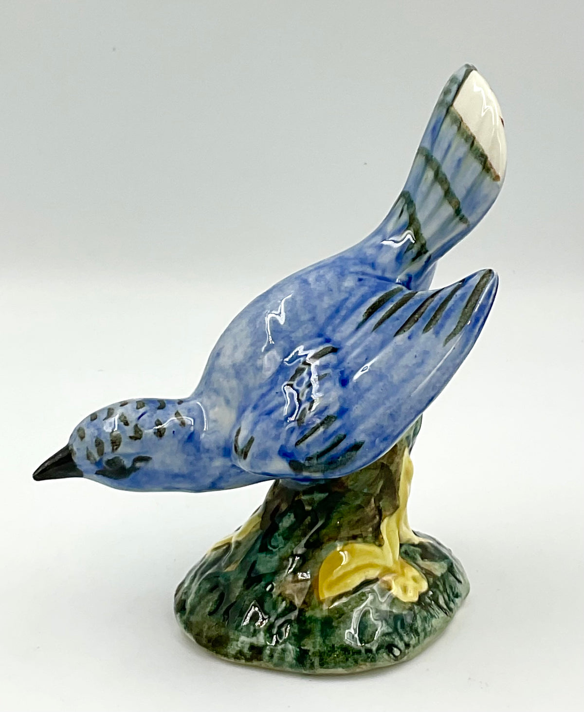 Vintage Stangl Pottery Cerulean Warbler Bird Figurine #3456
